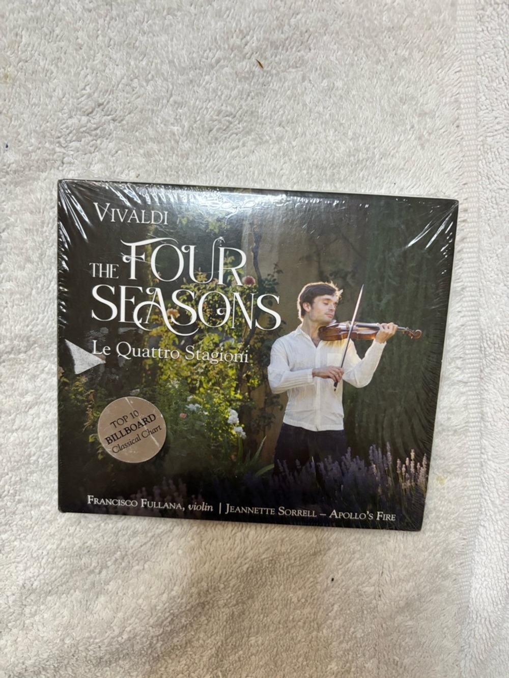 Antonio Vivaldi The Four Seasons CD New Sealed Classical Music Le Quattro Album